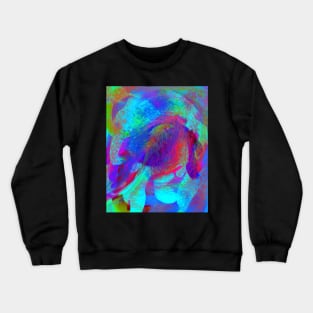 Abstract waves Crewneck Sweatshirt